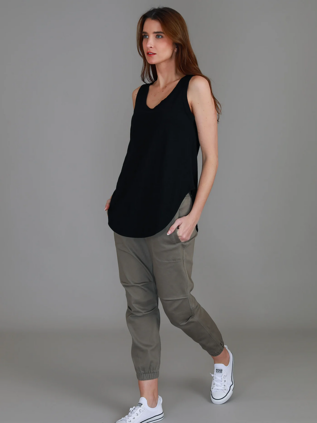 Fifi Tank Top - Black