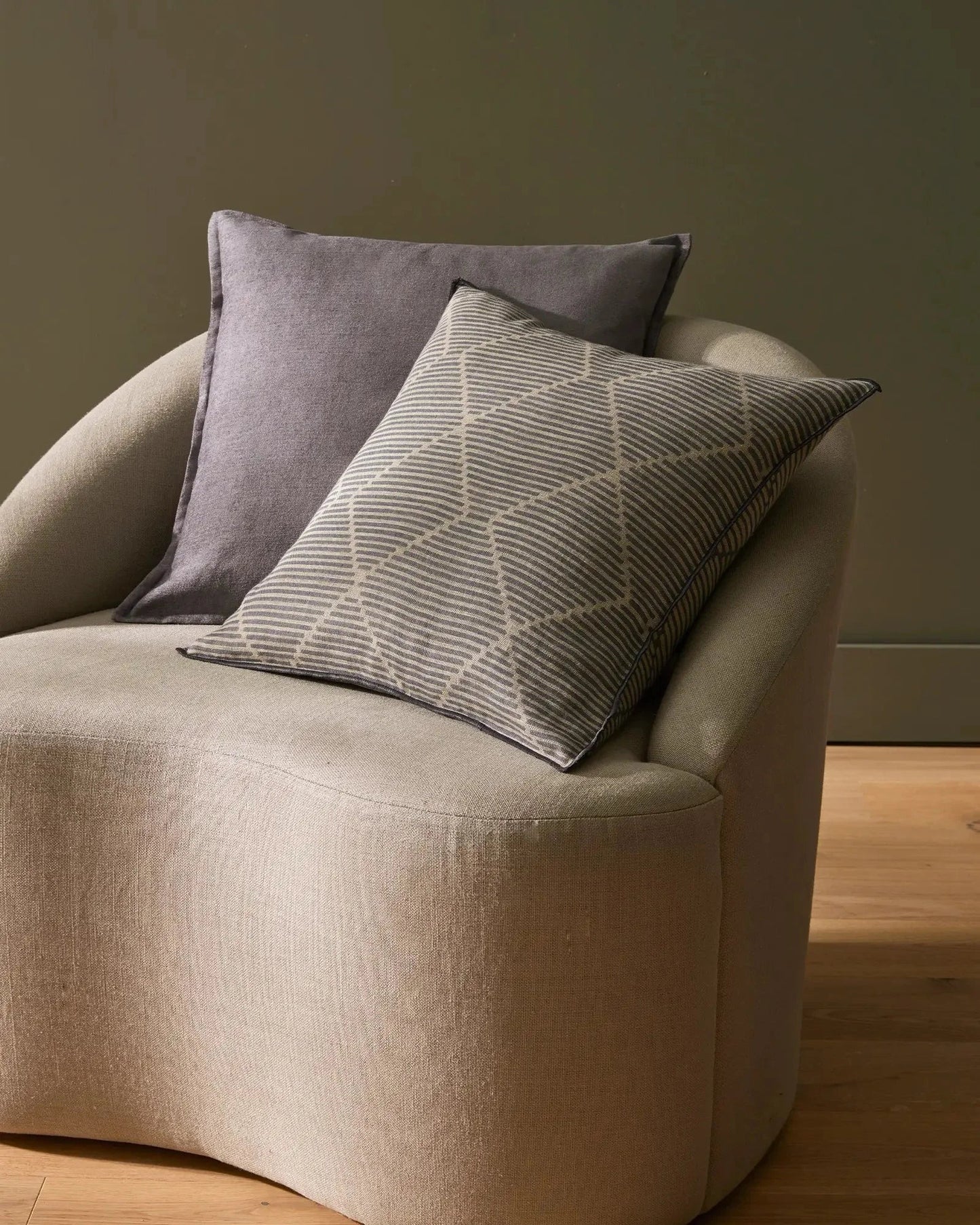Fiore Cushion - Denim