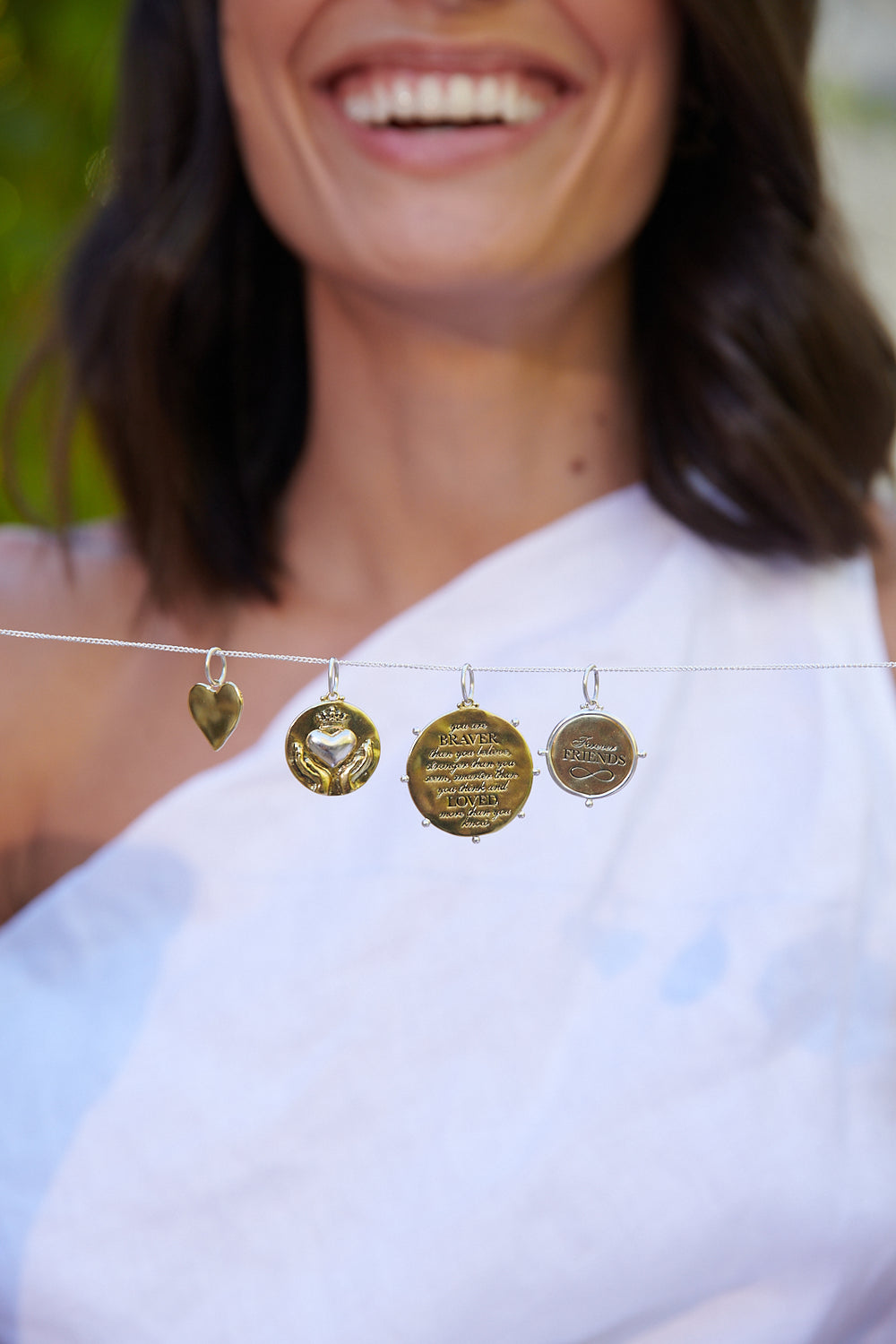 Forever Friends Infinity Charm