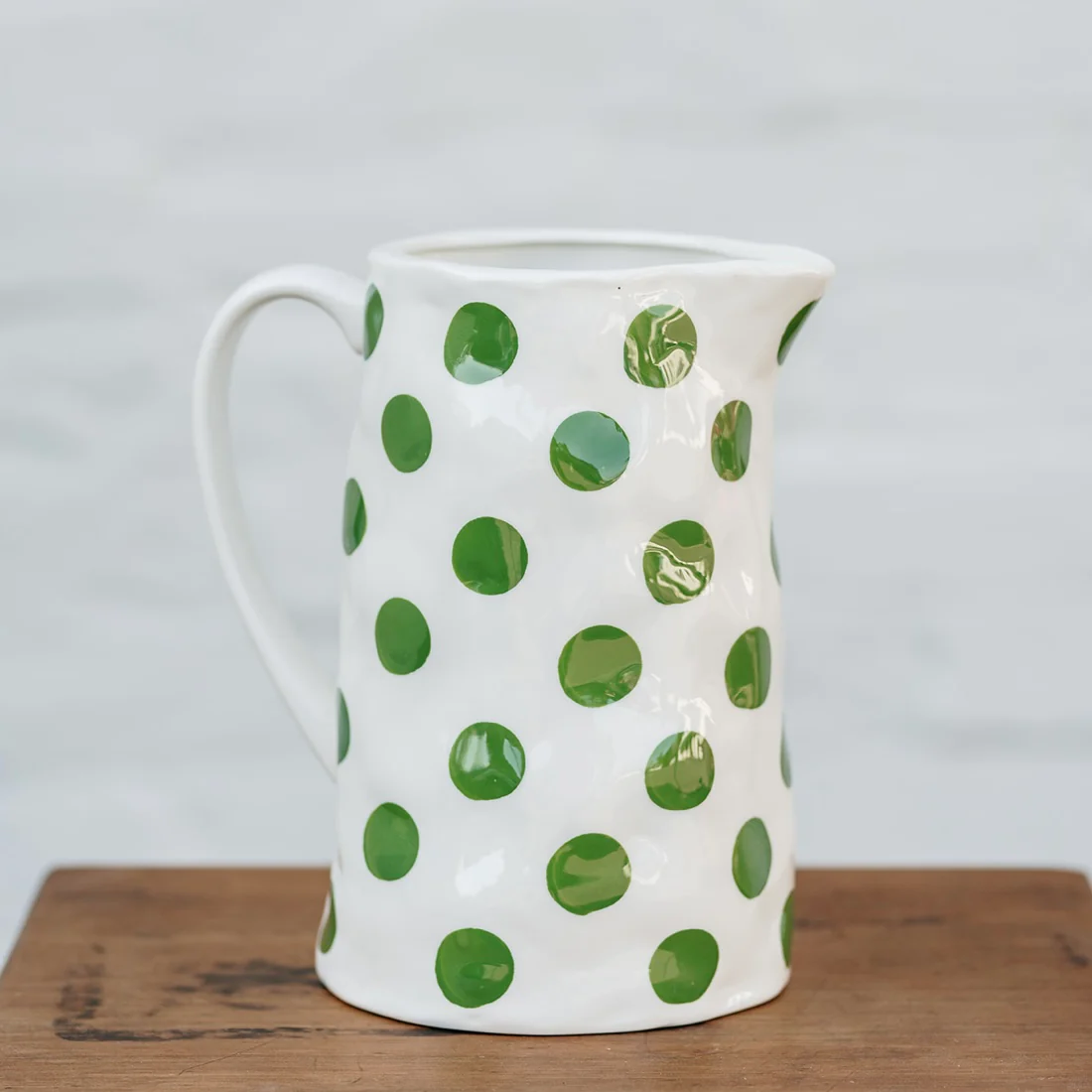 Medium Spot Jug - Forest Green
