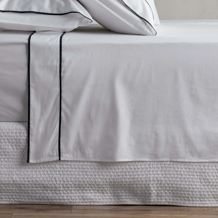 Pure Cotton Valance (King) - Aspen White