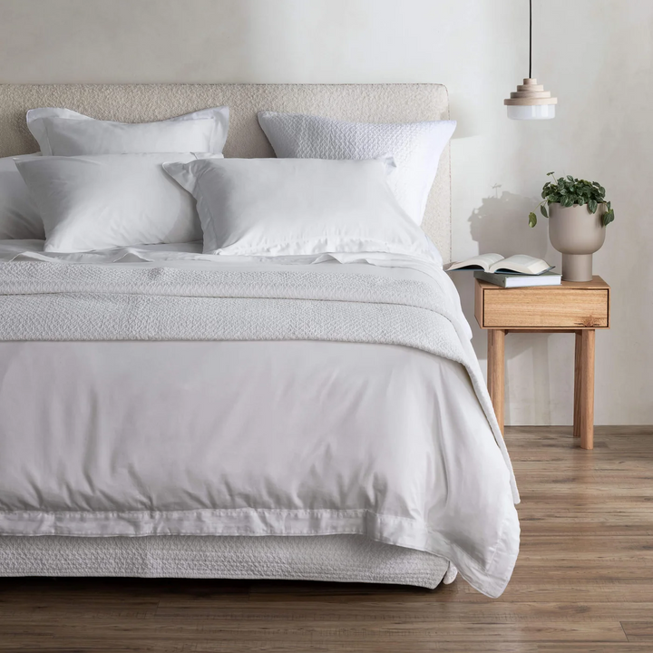 Pure Cotton Valance (King) - Aspen White
