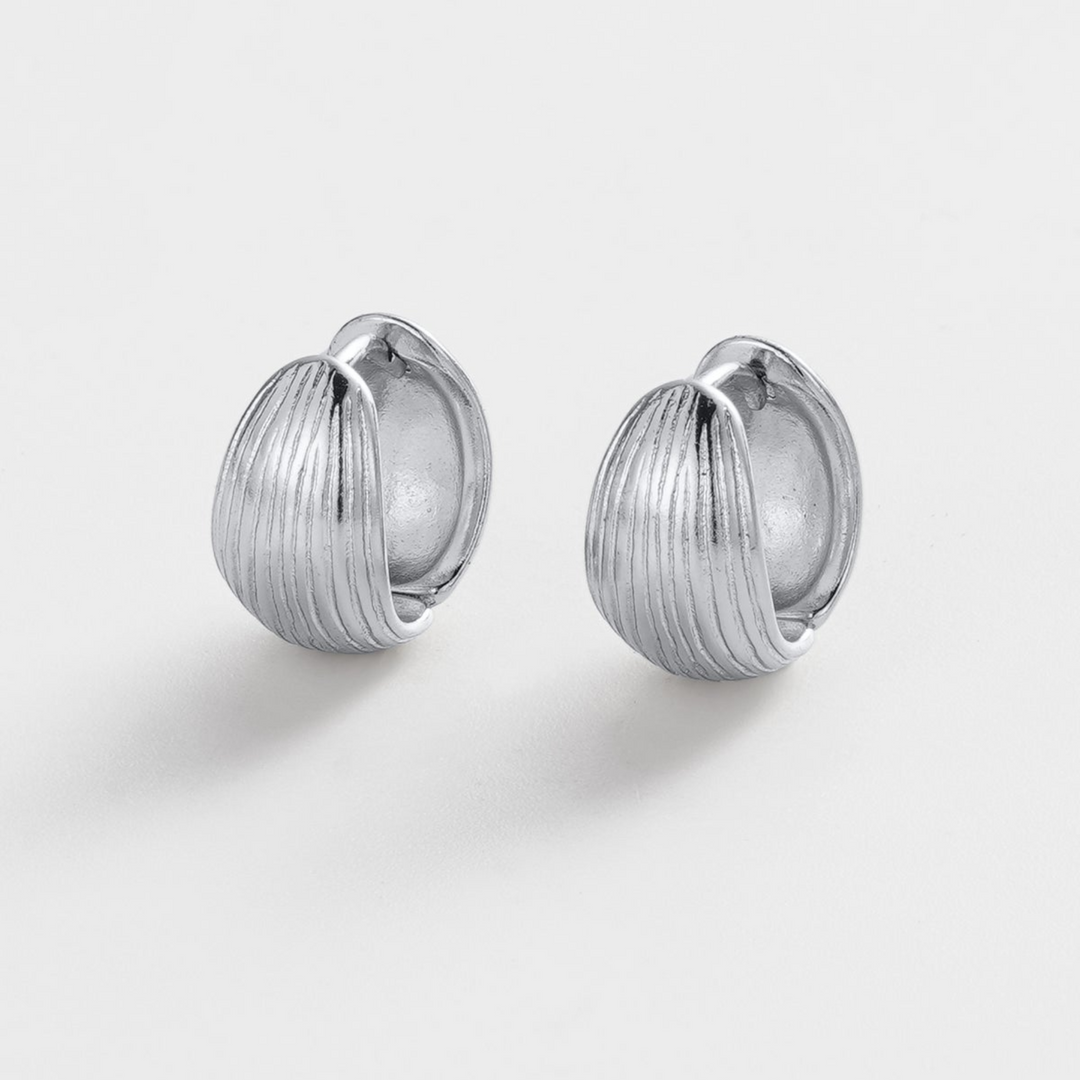 Gia Hoop - Silver