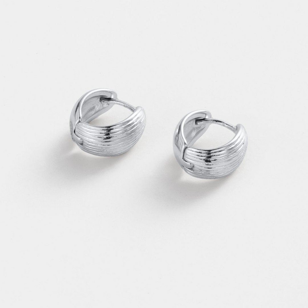 Gia Hoop - Silver
