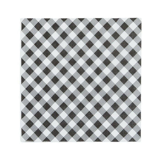 Gingham Napkin Set - 20 Pack