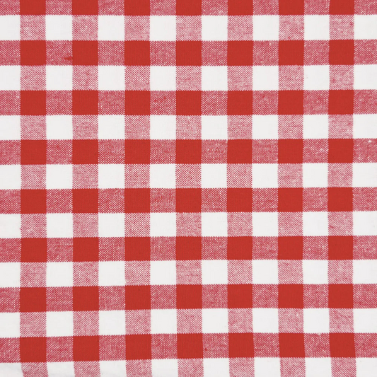 Ginny Rectangle Tablecloth - Dusty Red