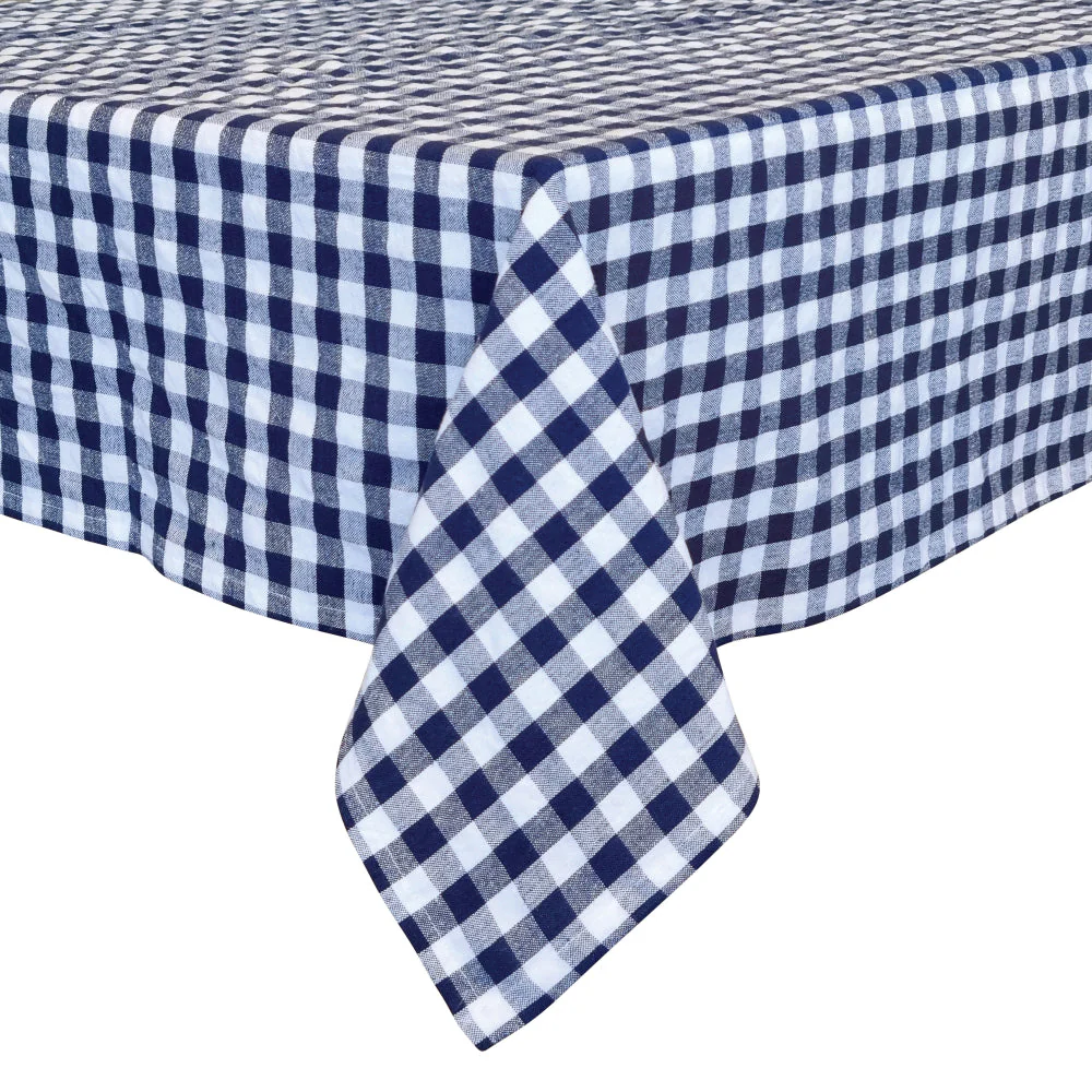 Ginny Rectangle Tablecloth - Navy