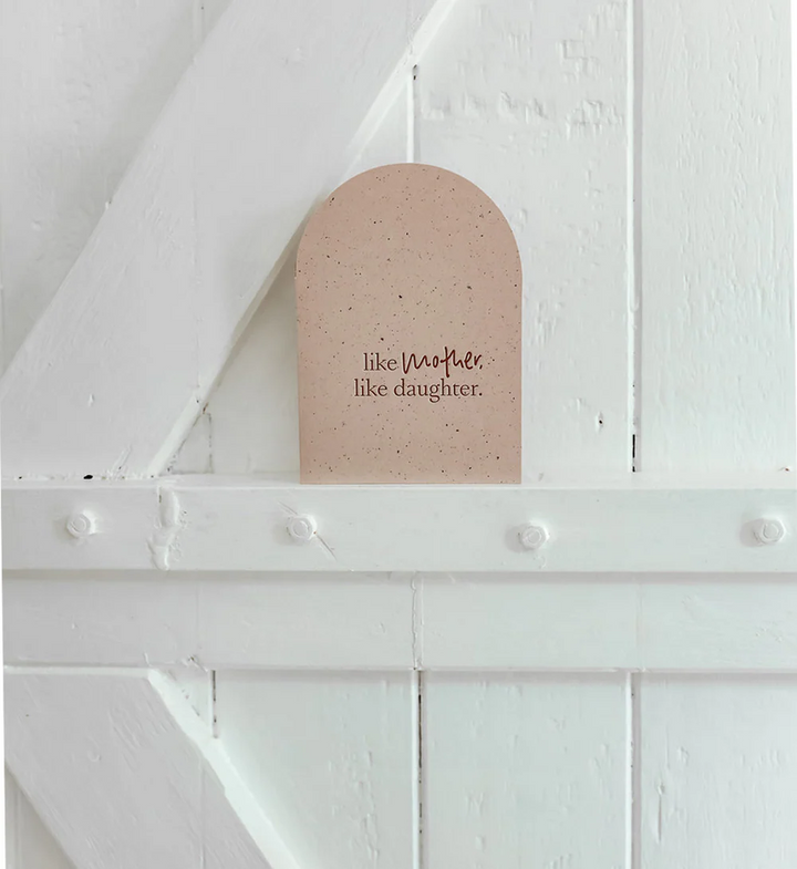 Greeting Card - Like Mother, Like Daughter