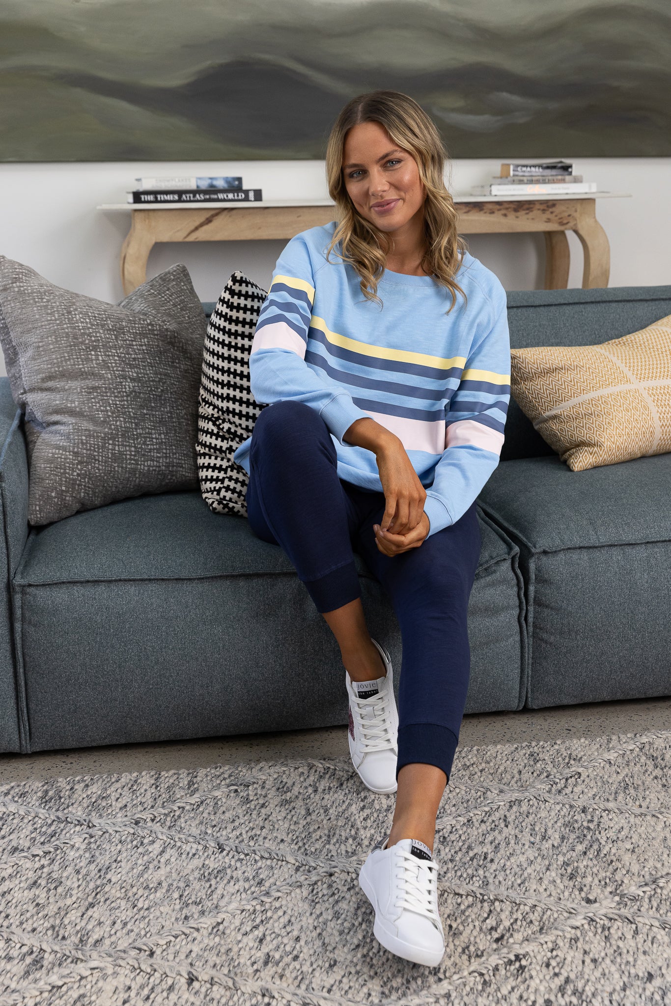 Hamptons Sweater - Blue