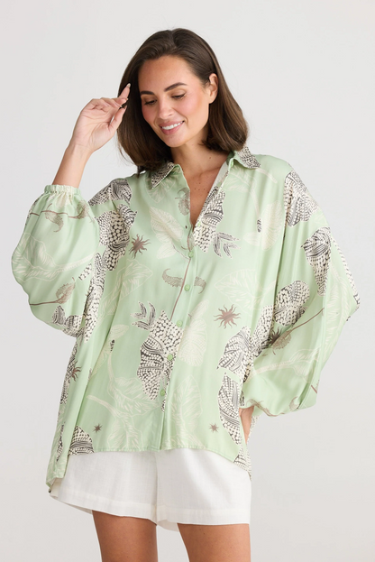 Cliffside Shirt - Waterlily