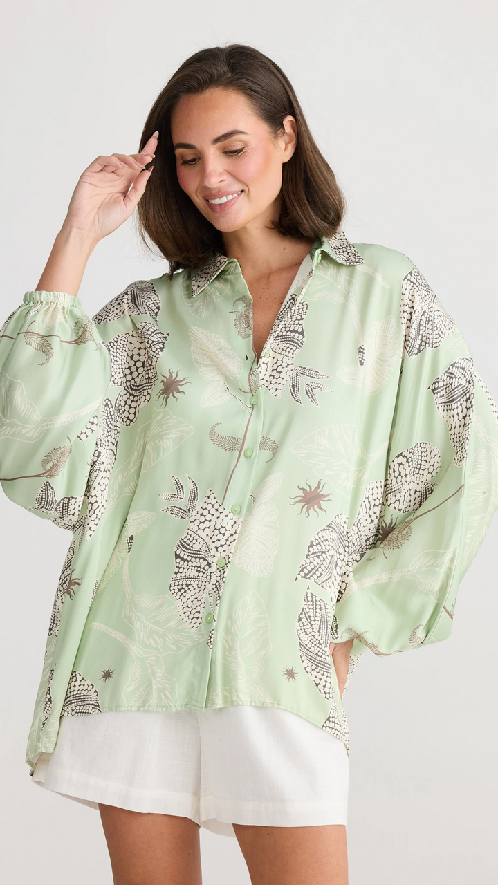 Cliffside Shirt - Waterlily
