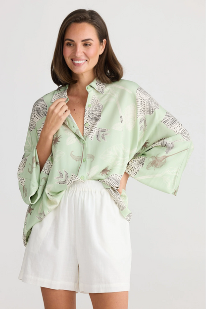 Cliffside Shirt - Waterlily