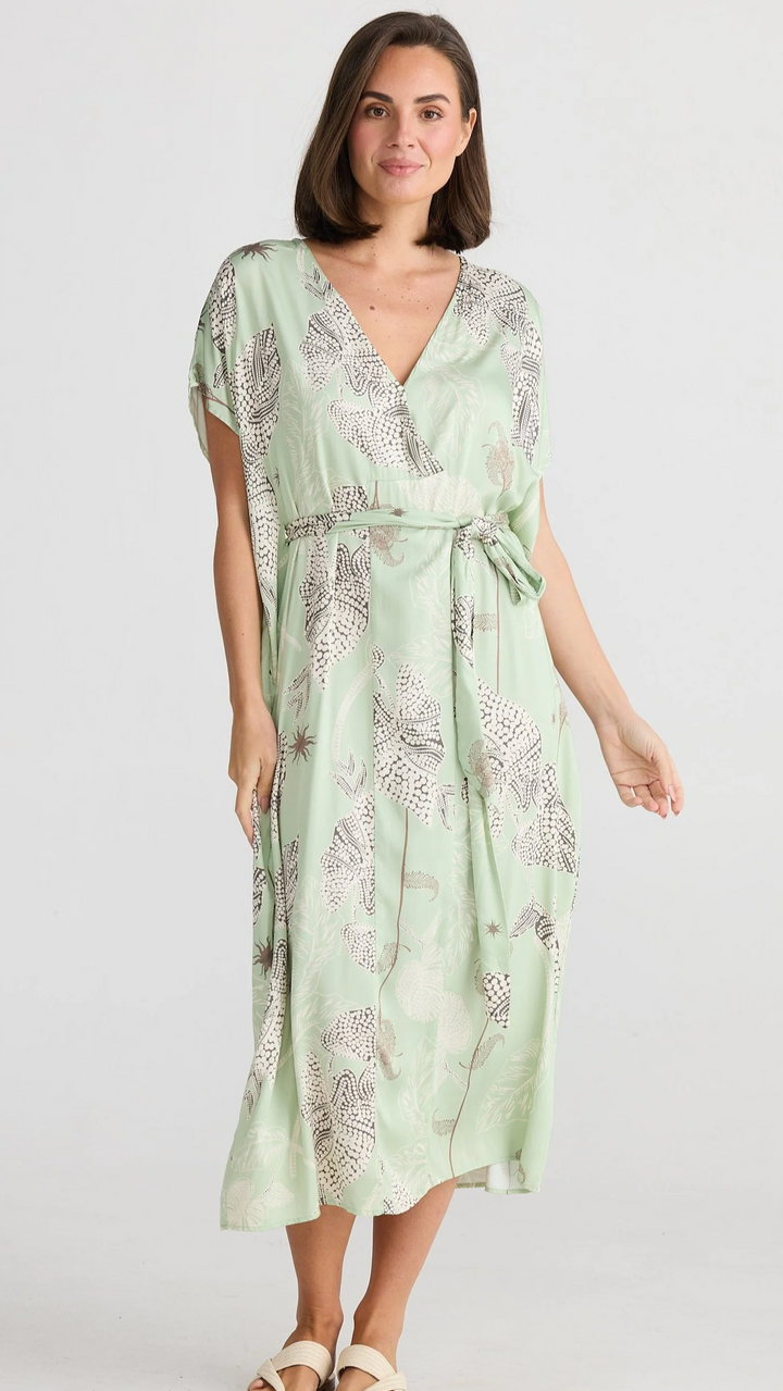 Cayman Dress - Waterlily