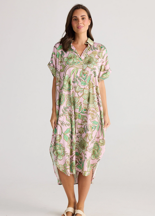 Canal Overshirt - Columbian Floral
