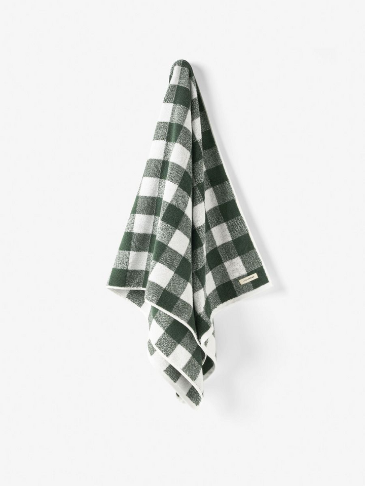 Hand Towel Flinders Check - Pine