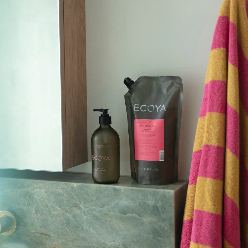 Hand &amp; Body Wash - Guava &amp; Lychee Sorbet Refill