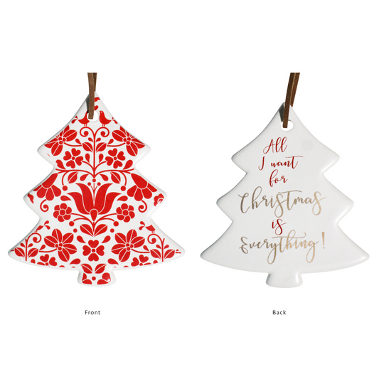 Hang Tree – Red Floral