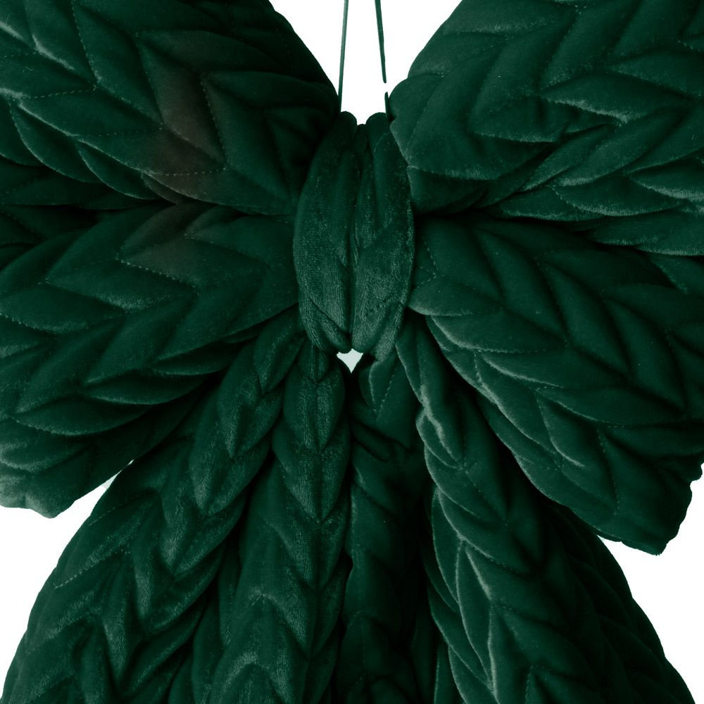 Hanging Bow - Emerald Green (43cm) - image 2