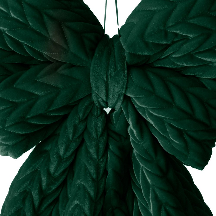 Hanging Bow - Emerald Green (43cm) - image 2