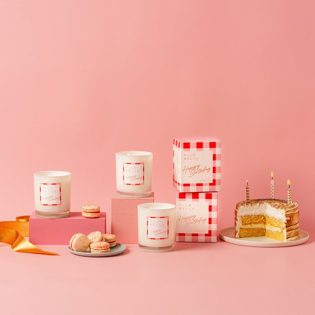 Happy Birthday Scented Candle