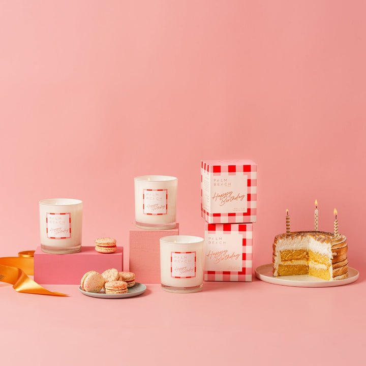Happy Birthday Scented Candle