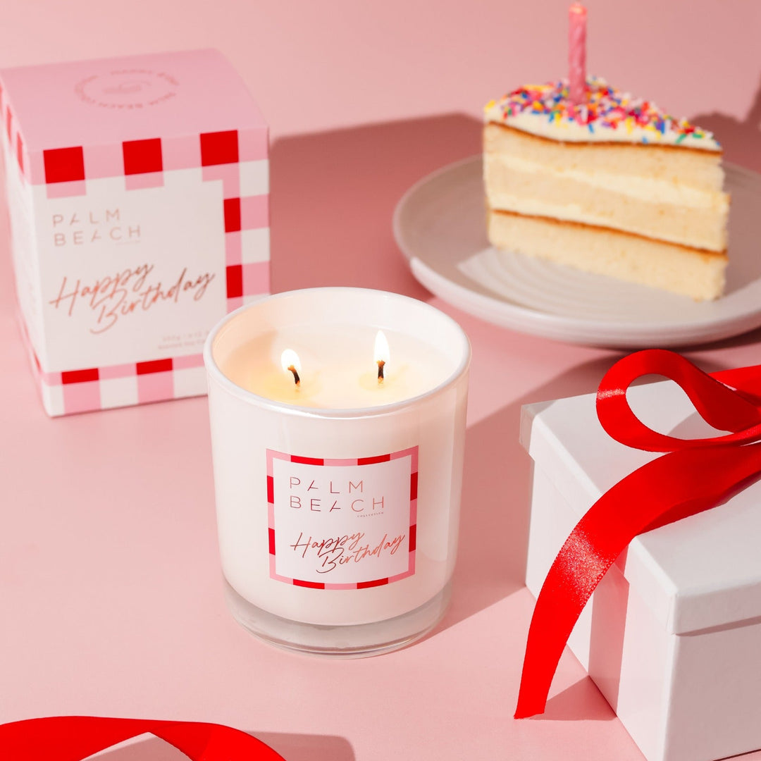 Happy Birthday Scented Candle
