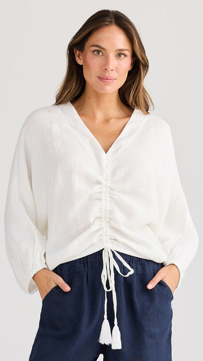 Happy Hour Top - White