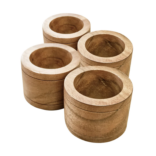 Hayrick Napkin Ring Pack - Natural