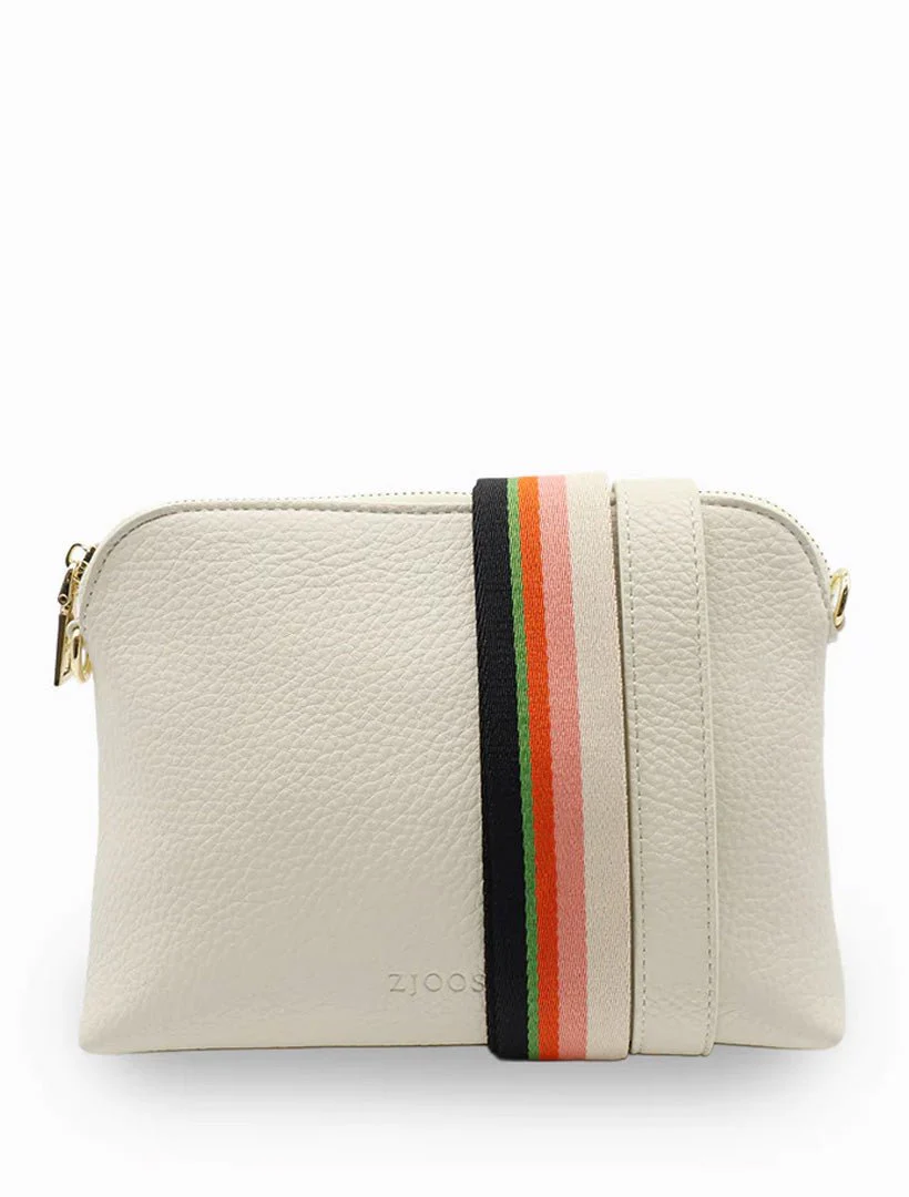 Hudson Cross Body Bag - Ecru