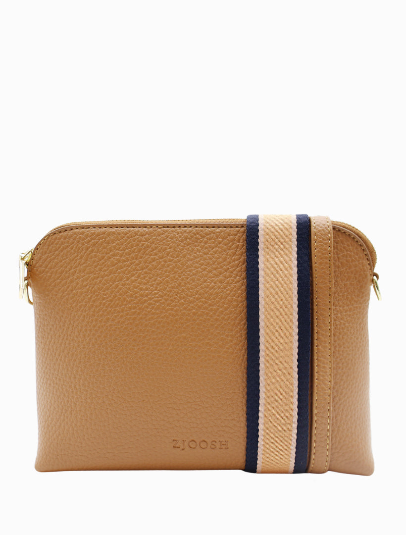 Hudson Cross Body Bag - Tan