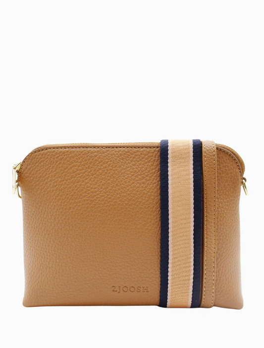 Hudson Cross Body Bag - Tan