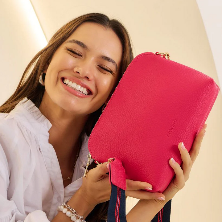 Hudson Cross Body Bag - Geranium