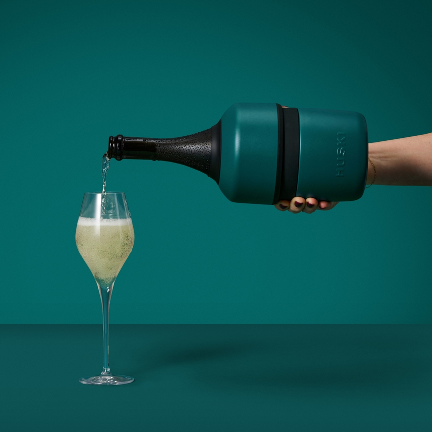 Huski Champagne Cooler - Deep Teal