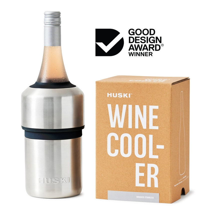 Huski Wine Cooler – Brushed Stainless