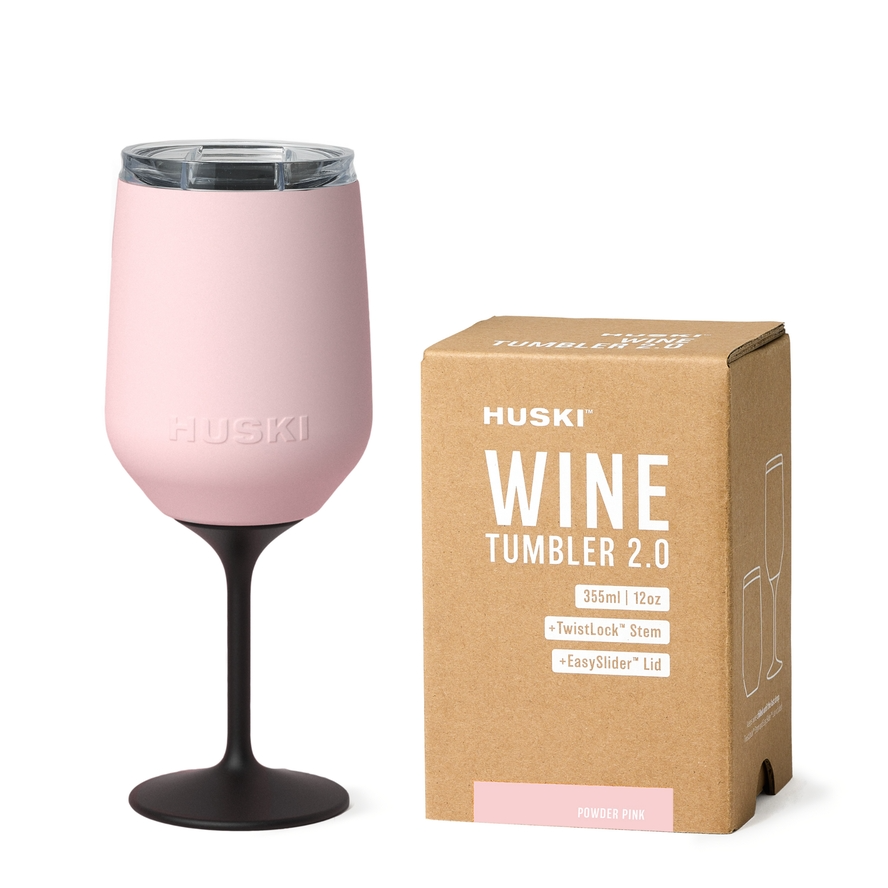 Huski Wine Tumbler 2.0 – Powder Pink