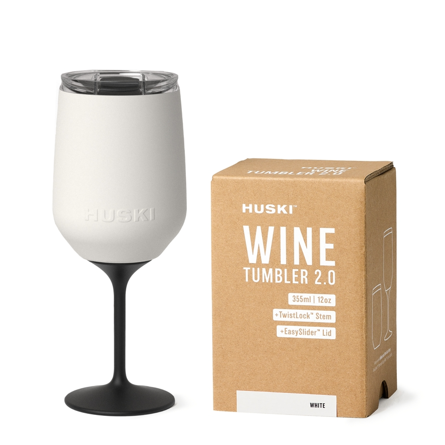 Huski Wine Tumbler 2.0 – White