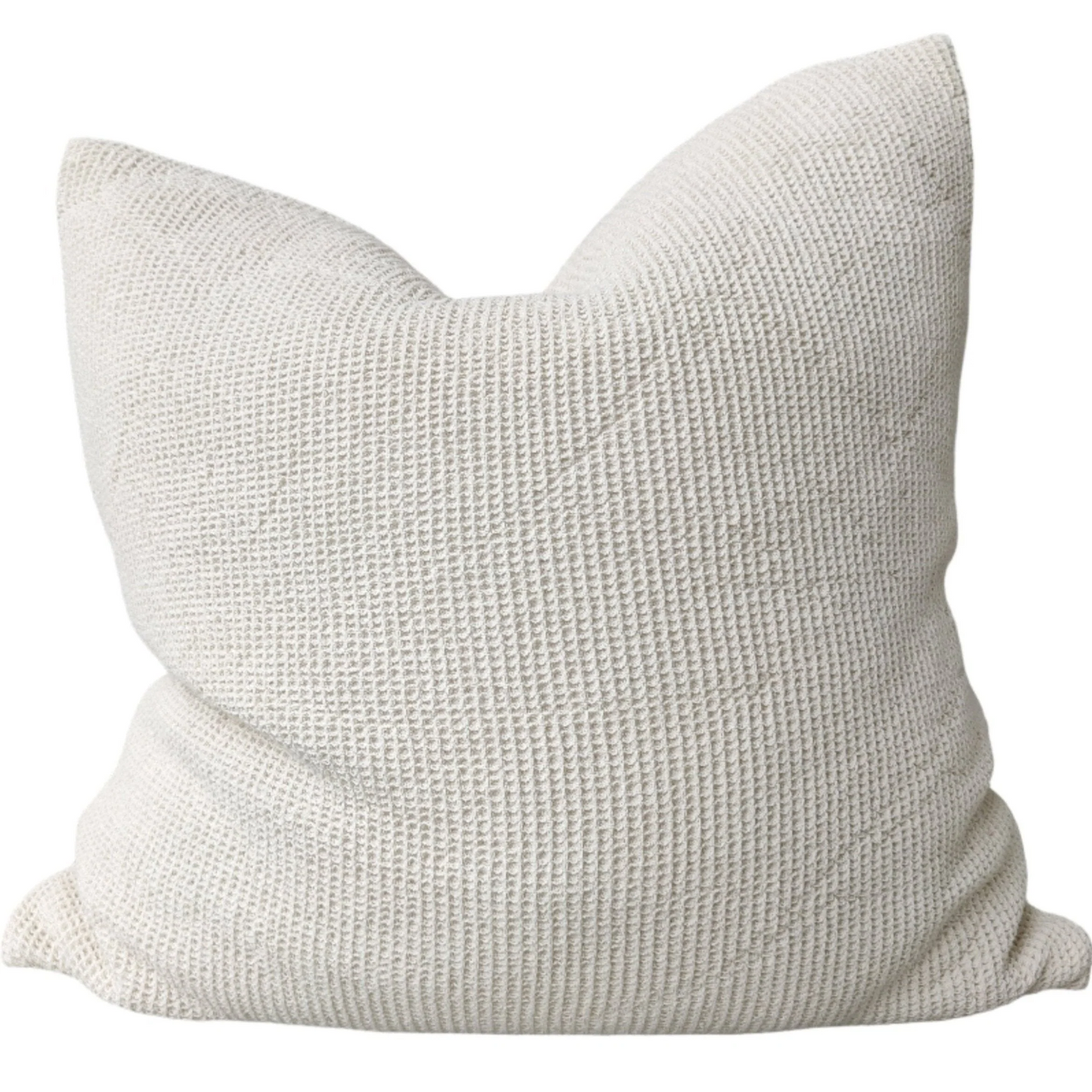 Amiens Waffle Texture Cushion - Off White