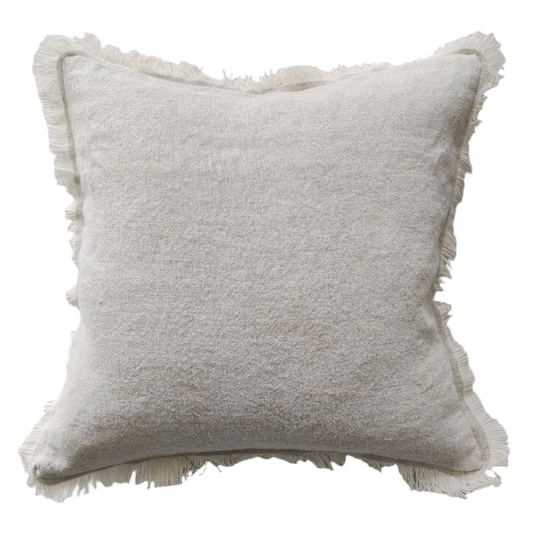Riviera Linen Cushion - Oatmeal