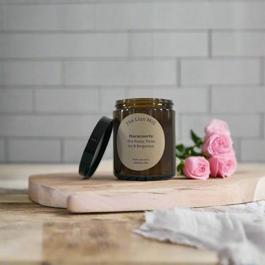 Naracoorte Candle - Pink Roses, Violet, Iris and Bergamot