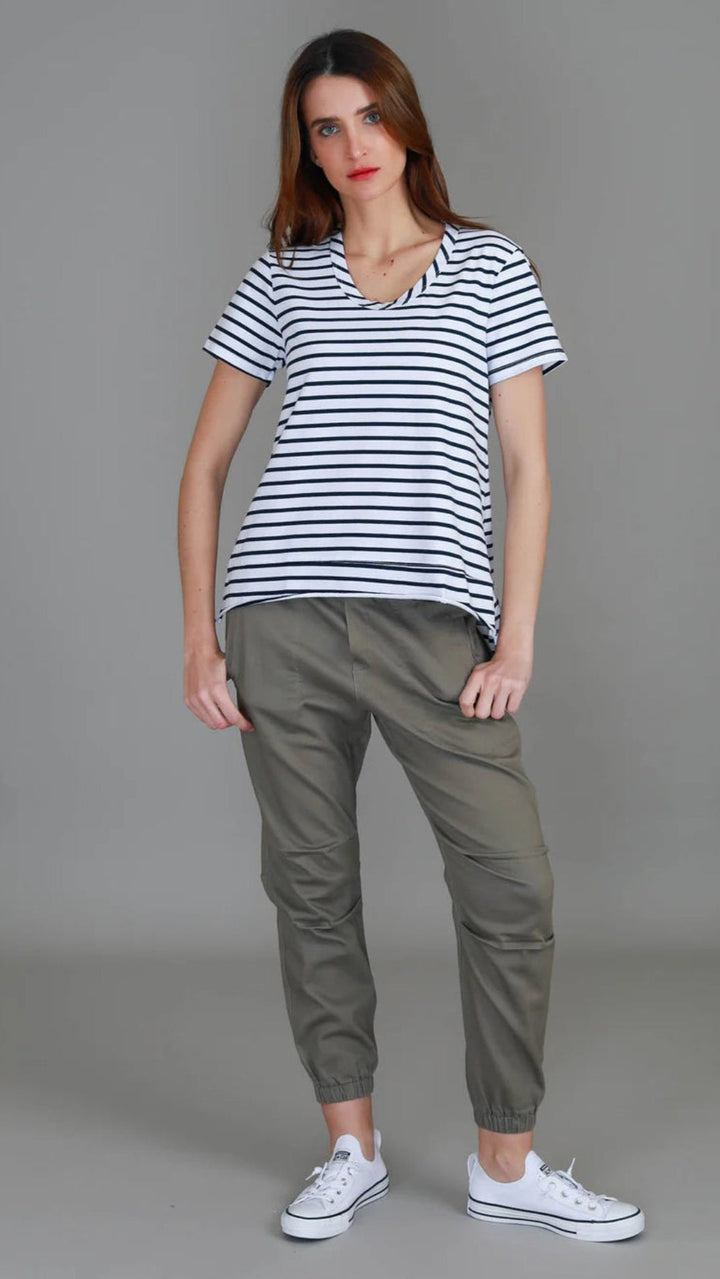 Brighton Tee - Nautic Stripe