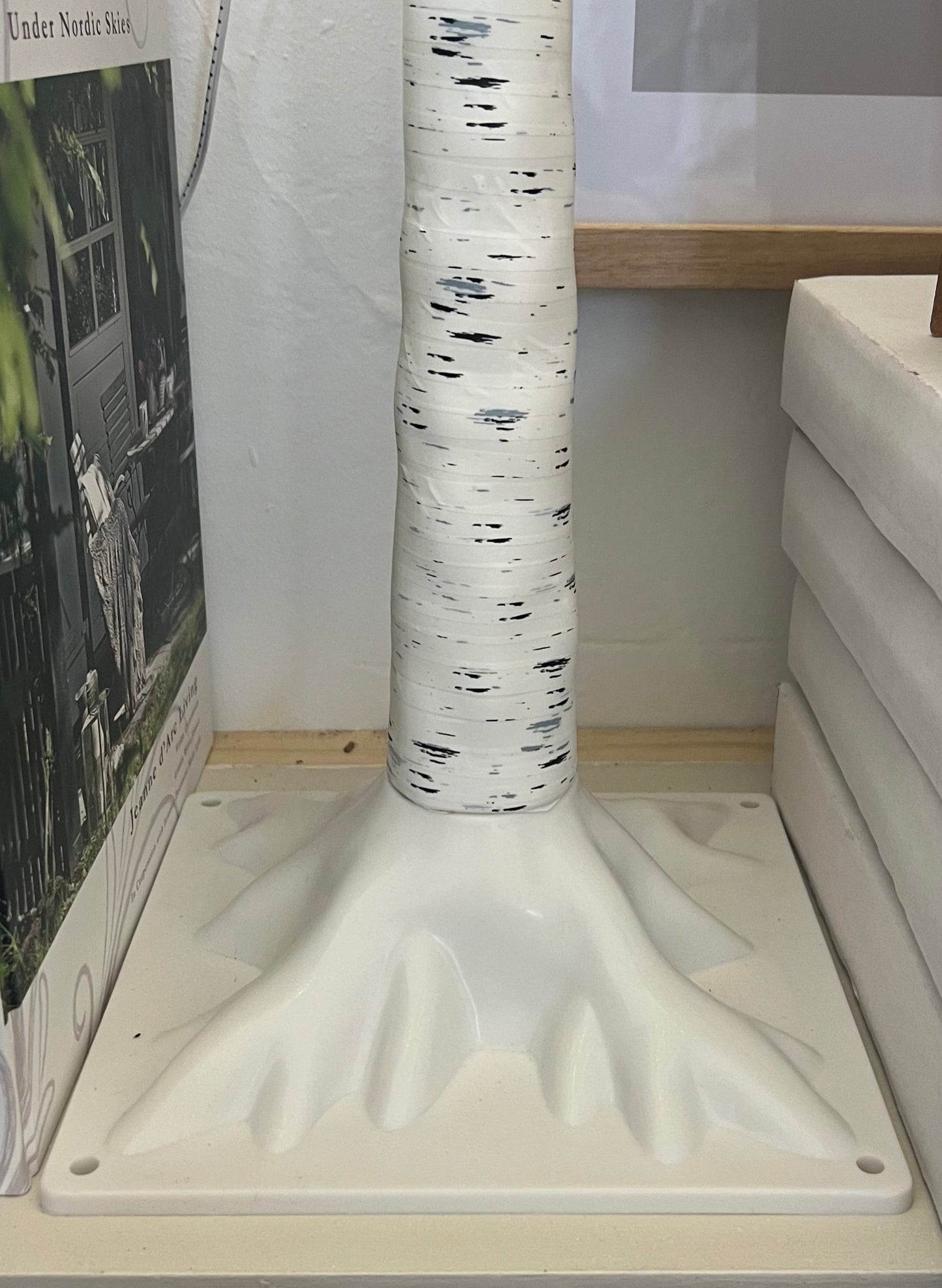 White LED Birch Tree  - 150cm