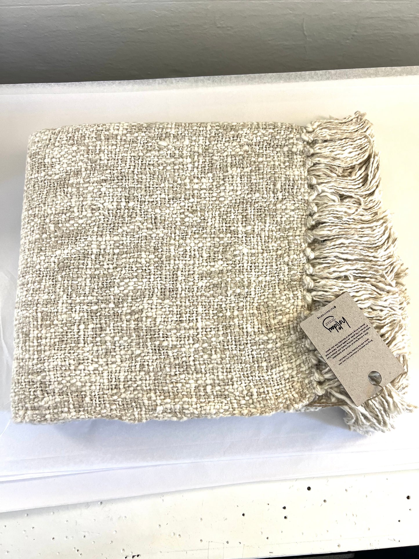 Kentucky Throw - Natural