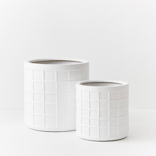 Jardin Pot - White