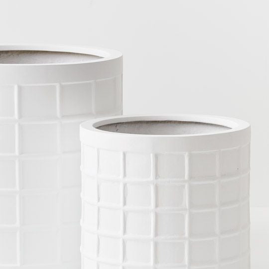 Jardin Pot - White