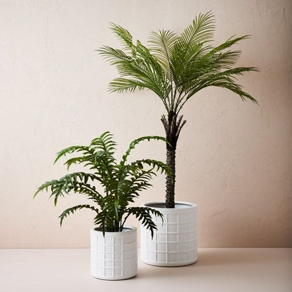 Jardin Pot - White