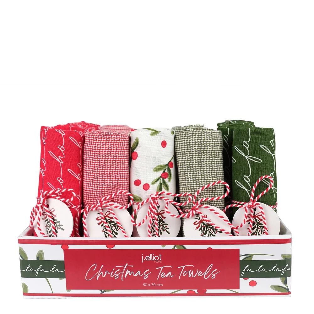 Jingle Gift Tea Towels