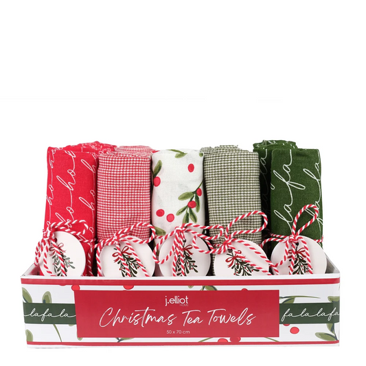Jingle Gift Tea Towels