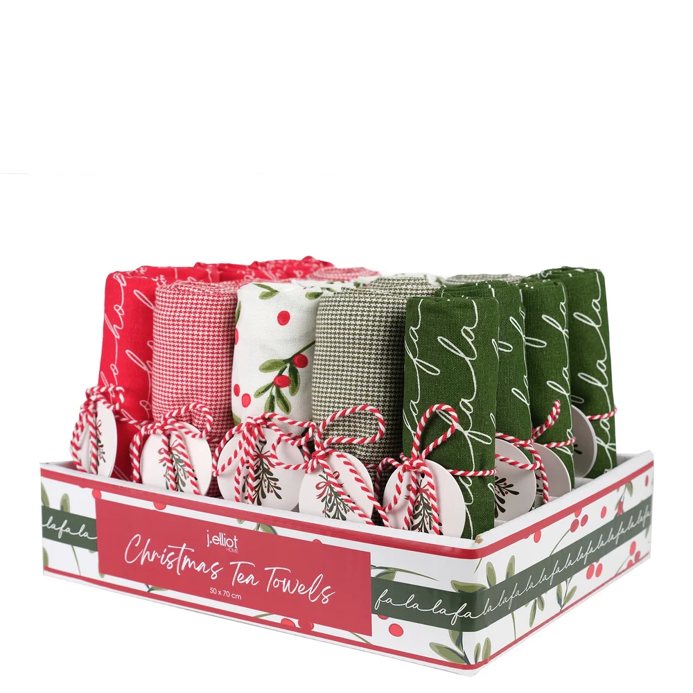 Jingle Gift Tea Towels