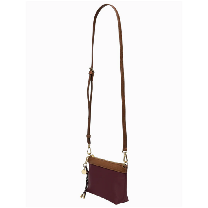 Journey Cross Body Bag - Burgundy