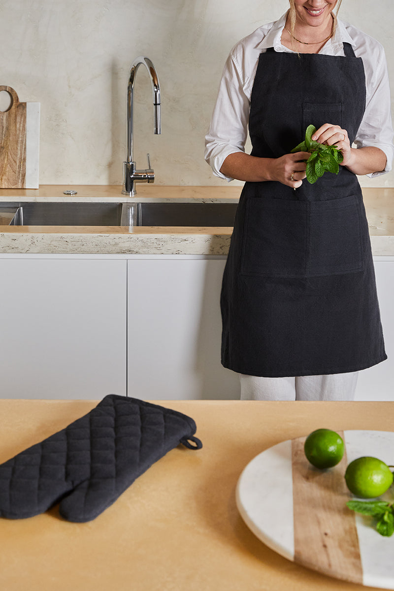 Jules Oven Mitt - Charcoal